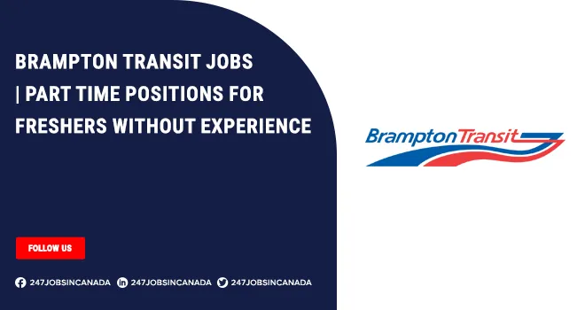 Brampton Transit Jobs | Part-Time Roles Available For Students Brampton Transit Jobs