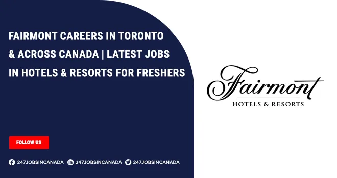 Fairmont Careers | Latest Positions Available For Students Fairmont Careers